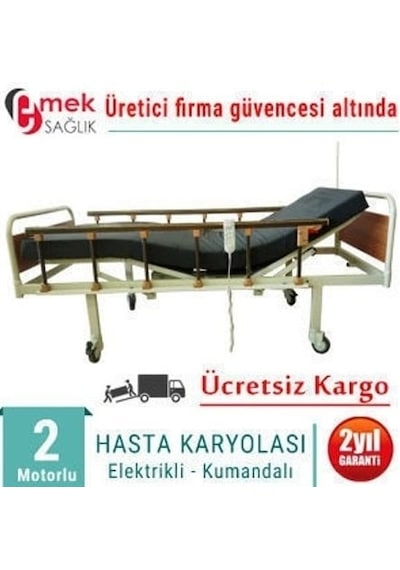 Medikaltec 2 Motorlu Hasta Karyolası İçin Yatak Motoru