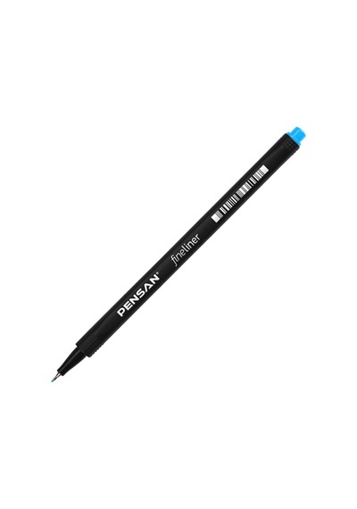Pensan Fineliner Keçe Uç Kalem Açık Mavi 6500