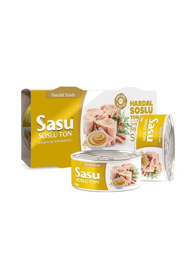 Sasu Hardal Soslu Ton Balığı İri Parça 2 x 160 G