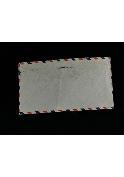 Uçak Postası Air Mail 1948 Yılından Georgetown British Guiana'dan Usa Amerika'ya Postalanmış 6 Ve 12 Cent Pullu Zarf