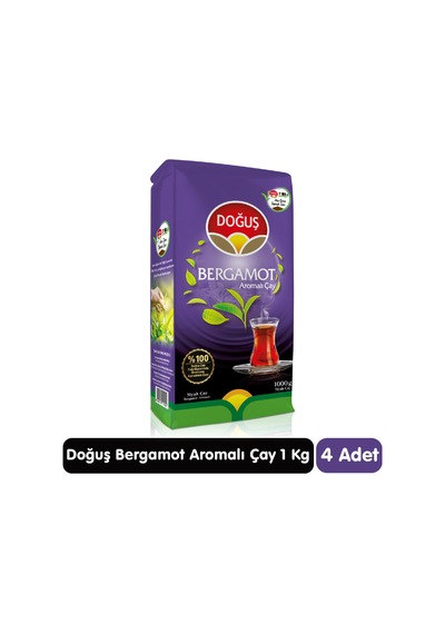 Doğuş Bergamot Aromalı Çay 1 Kg 4 Paket