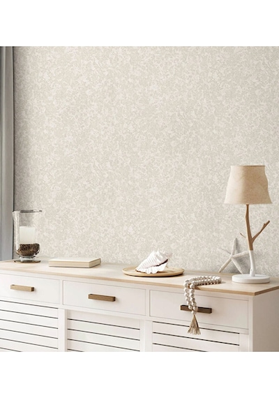 Adawall Muse Koleksiyonu- 25103-2 Krem Dokulu Modern Duvar Kağıdı 1.06x15.6m, 16.5m²