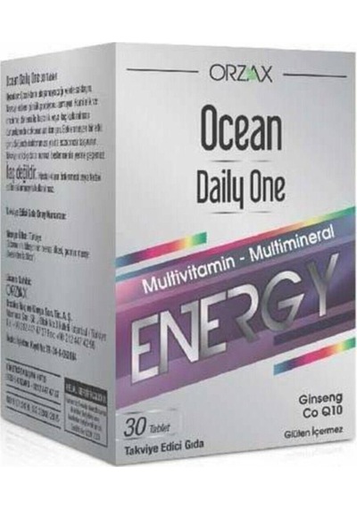 Ocean Daıly One Energy Gınseng 30 Tablet