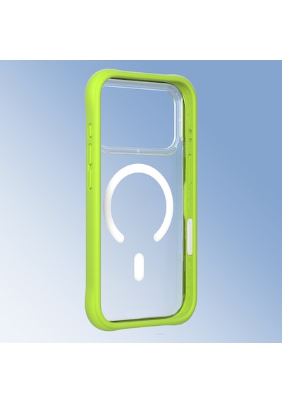 Apple Uyumlu iPhone 17 Pro Max  Kılıf M-safe Şarj Özellikli Airbagli Youngkit Dynamic 2 Serisi Kapak Yeşil Yeşil