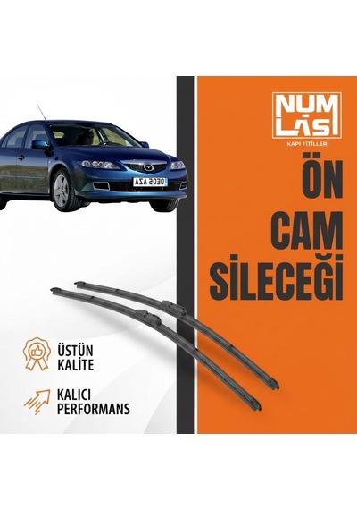 Mazda 6 2002-2007 Ön Cam Silecek Takımı Numlas-a Kalite-nm0092