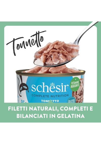 Schesir Yetişkin Kedi Konservesi 85 Gr Ton Balıklı