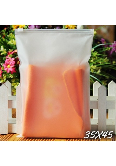 35 X 45 Cm Fermuarlı Buzlu Kargo Poşeti -130mikron 100 Adet Valiz Ve Dolap Içi Düzenleyici Buzlu Fermuarlı Poşet Torba 100 Adet