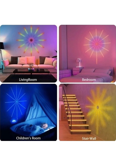 Bay Rgb Şerit Led İç Mekan Palmiye Model Najmaddin