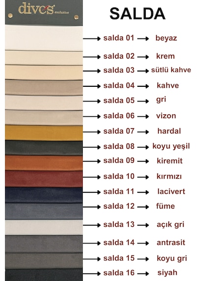 Salda Serisi Premium Silinebilir Döşemelik Kumaş Gri