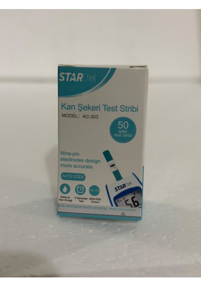 Starchek Şeker Stribi 50 Adetlik