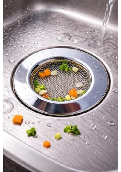 Paslanmaz Çelik Lavabo Süzgeçi Çap 7.5 Cm Süzgeç 4 Cm Diğer