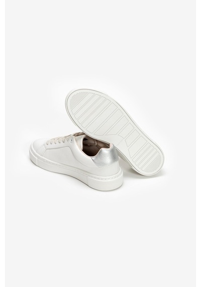 Calvin Klein Kadın Sneaker-hw0hw02288 Beyaz