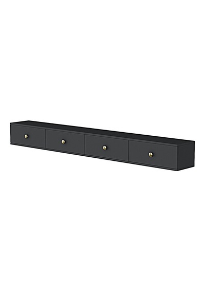 Tda2401ag - Zuzu Double Duvara Montaj Tv Stand Antrasit-gold 240cm Antrasit / Koyu Gri Tda2401ag - Zuzu Double Duvara Montaj Tv Stand Antrasit-gold 240cm Antrasit / Koyu Gri