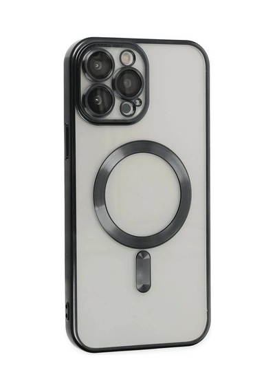 Mey İthalat iPhone Uyumlu 14 Pro Kılıf Kross Magneticsafe Kapak - Siyah