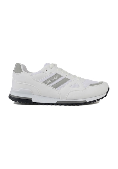 Slazenger Maroon I Büyük Beden Sneaker Erkek Ayakkabı Beyaz /