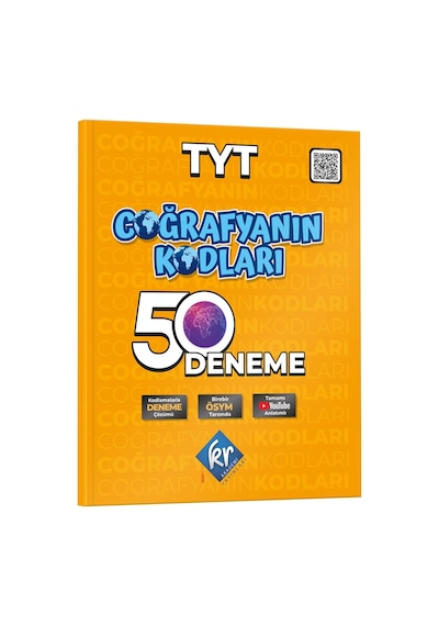 Coğrafyanın Kodları Tyt Coğrafya Çözümlü 50 Deneme Kr Akademi Genel