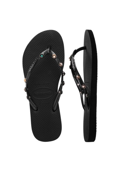 Havaianas Slim Luxury Siyah Kadın Terlik 4149285-0090-2210 Siyah