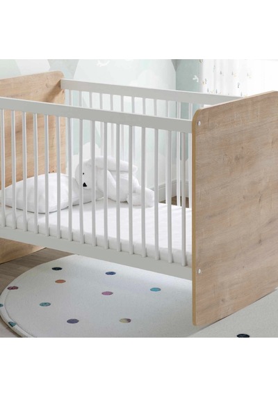 Babywhen Pratik Kademeli Sallanır Beşik 60x120 Ahşap