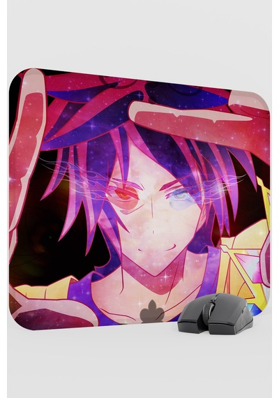 No Game No Life Anime V3 - 48x40 Xl Gaming Kauçuk Kaymaz Taban Mouse Pad Fare Altlığı