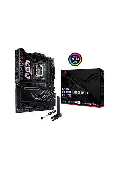 Asus ROG Maximus Z890 Hero Intel Z890 8800 MHz (OC) DDR5 LGA1851 M.2 ATX Anakart