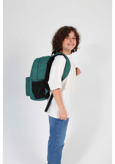 Kaukko Casual Okul Sırt Çantası Petrol K1617