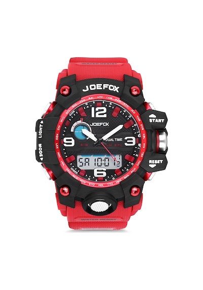 Joefox Analog Digital Silikon Kordon Unisex Kol Saati jf10011