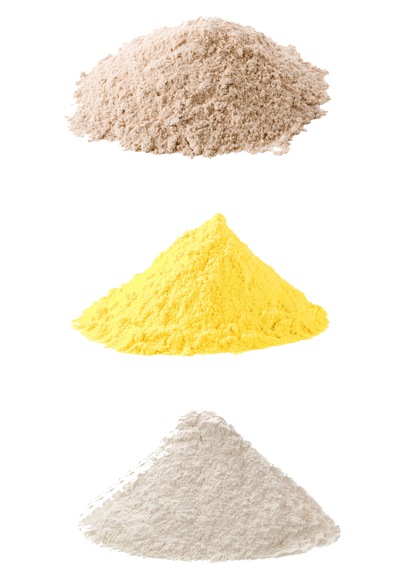 İpek Değirmen Mısır Unu Çavdar Unu Tam Buğday Unu Ekşi Mayalık Köy Ekmeklik Un Set 3 x 1 KG