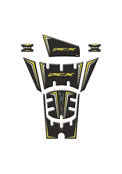 Honda Pcx 2025 Uyumlu Tank Pad 8 Parça