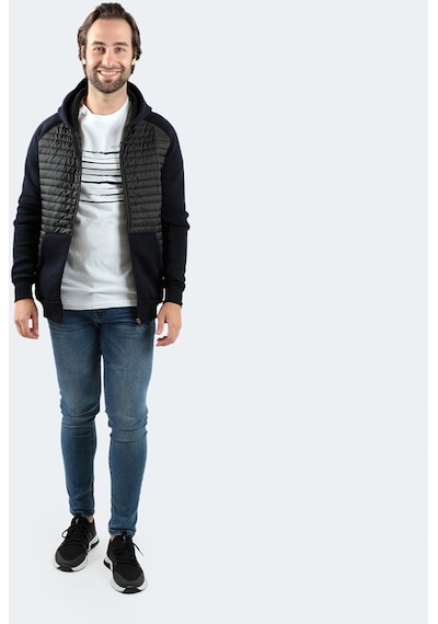 Slazenger BASS IN Erkek Sweatshirt Lacivert