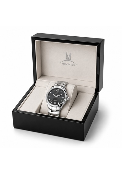Momentus B858s-03mm Kadın Kol Saati - Vintage Gümüş