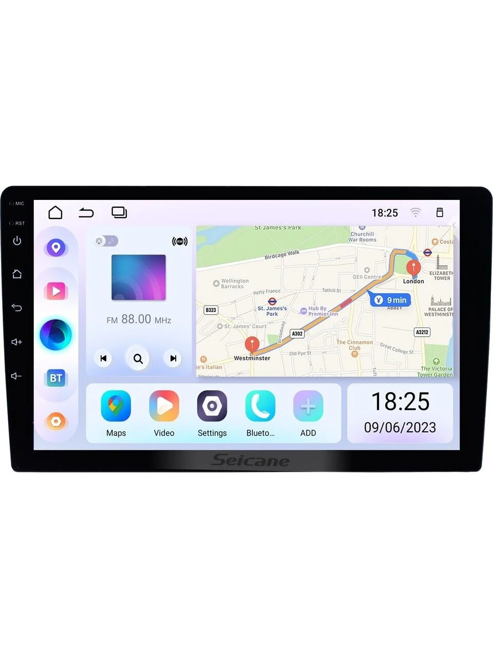 Navera Nv-z339 9" Inç Androıd 13 4+32 Gb 4 Core Multimedıa Oto Teyp