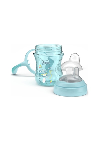 Yumuşak Uçlu Alıştırma Bardağı 4+ Ay 200 Ml Erkek 5 Adet Çok Renkli