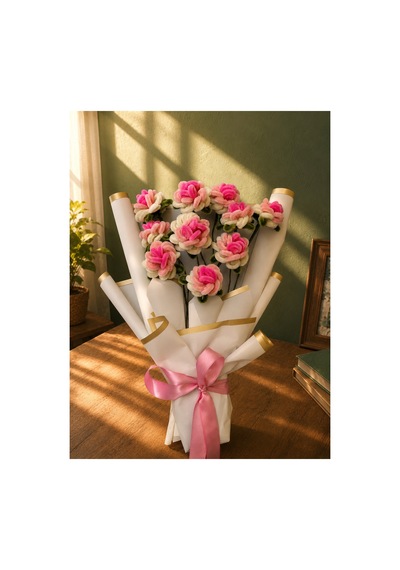 Şönil Minik Gül Demetleri Pembe Tonları - 821161167 Pembe Tonları