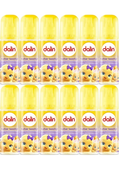Dalin Bebek Kolonyası 150 Ml Bahar Tazeliği 12'Li Set