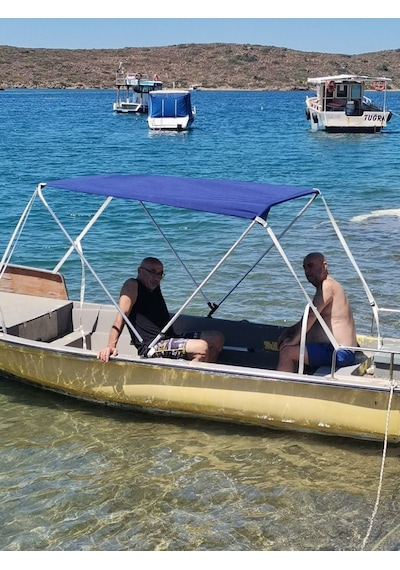 Katlanabilir Tekne ve Bot Tentesi ( Lacivert En : 130 cm )