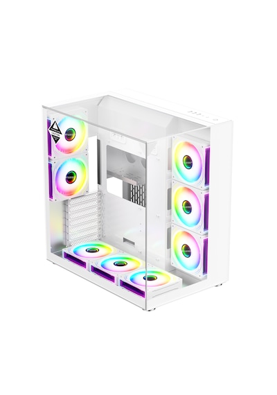 Zoko Queen Beyaz 8x12cm Kumandalı Argb Fanlı Akvaryum Kasa Zoko Queen Beyaz 8x12cm Kumandalı Argb Fanlı Akvaryum Kasa