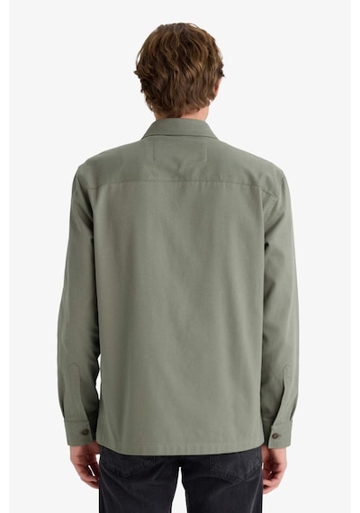 Defacto Regular Fit Polo Yaka Gabardin Uzun Kollu Gömlek G5341ax25wnkh430 Haki-kh430 Defacto Regular Fit Polo Yaka Gabardin Uzun Kollu Gömlek G5341ax25wnkh430 Haki-kh430