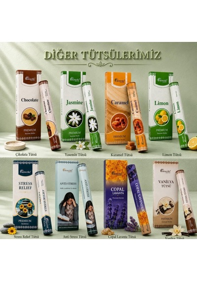 Unicuslife Aromatika Gerginlik Relief Çubuk Tütsü 20 Adet