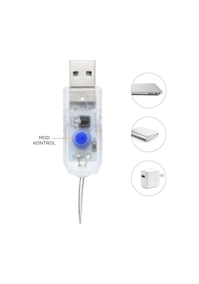 Lw-7 300 Ledli 10 Sarkıt Perde Led Işık, 8 Modlu Uzaktan Kumandalı, 3x3 Metre Peri Telli Led İtem0015klw7curtaınlıght