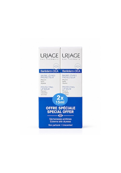 Uriage Bariederm Cica Yatıştırıcı Dudak Bakım Kremi 2li Paket