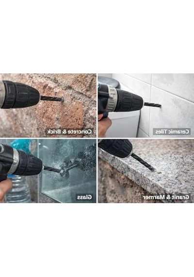 4-10 Mm Elmas Delme Ucu Seti - Pürüzsüz Kesim Özelliği