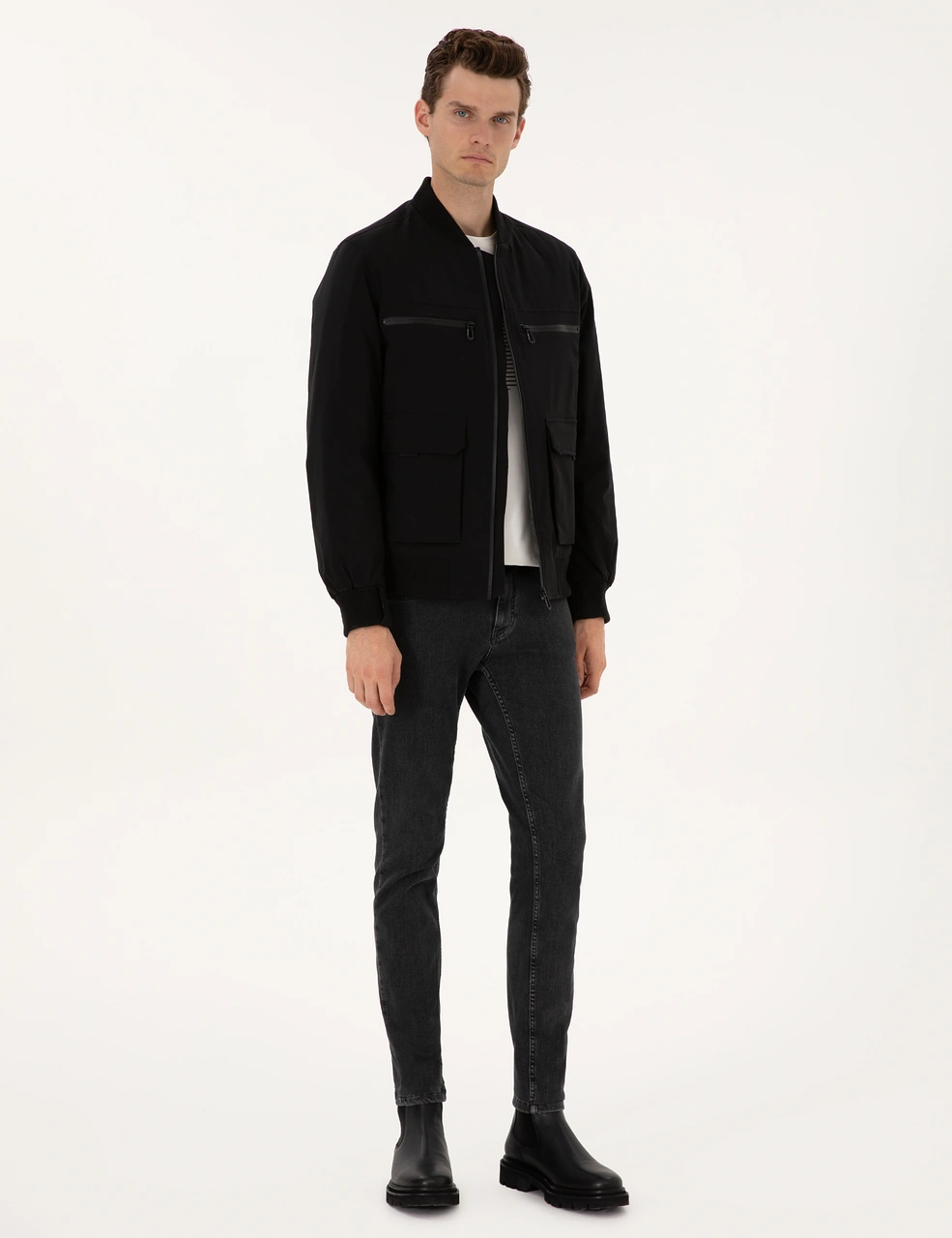 Pierre Cardin Erkek Siyah Mont 50314099-vr046 Siyah