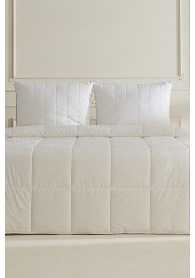 Karaca Home Pamuk Cotton Tek Kişilik Yorgan Beyaz