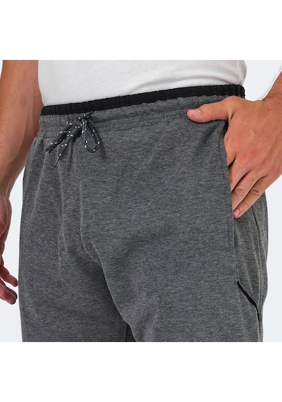 Slazenger NAGORE IN Erkek Cepli Koyu Gri Şort