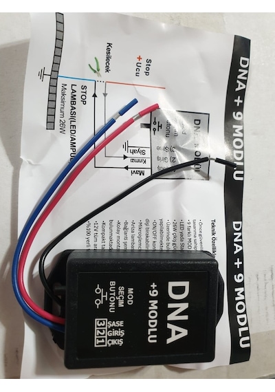 Opel Uymlu Dna 9modlu F1 Fren Çakar 3.stop Lambası Çakar Lambası