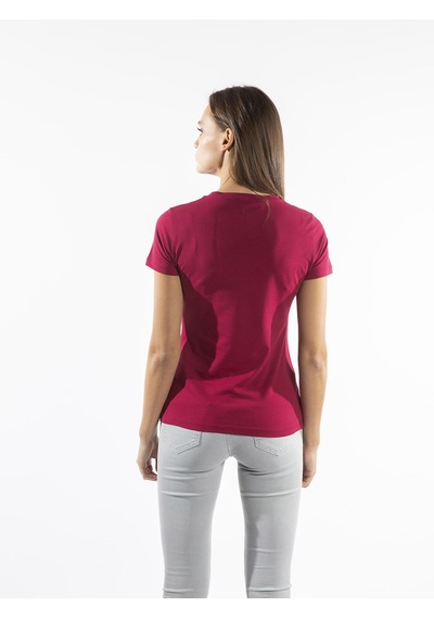 TRUSSARDI Kadın  T'shirt TRRD003869 Bordo