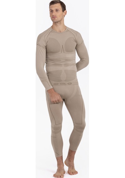 Oıl Company Unisex Hafif Kumaş Yüksek Isı Korumalı Termal İçlik Uzun Kollu Üst Kum-01 Oıl Company Unisex Hafif Kumaş Yüksek Isı Korumalı Termal İçlik Uzun Kollu Üst Kum-01