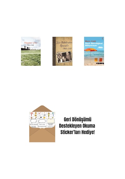 Hayatın Ucu + Şiir Ustalardan Öğrenilir + Seni Sevdiğimi Biliyorsun + Okuma Sticker'ları