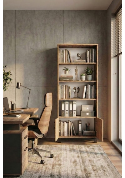 Kitaplık Modern Çok Amaçlı Dolaplı Raflı Ofis Salon Mutfak Düzenleyici Çok Raflı 250 Atlantik Kahverengi Kitaplık Modern Çok Amaçlı Dolaplı Raflı Ofis Salon Mutfak Düzenleyici Çok Raflı 250 Atlantik Kahverengi