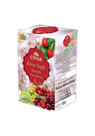 Çınar Kiraz Saplı Altınotlu Karışık Bitkisel Form Çayı - 45 Süzen